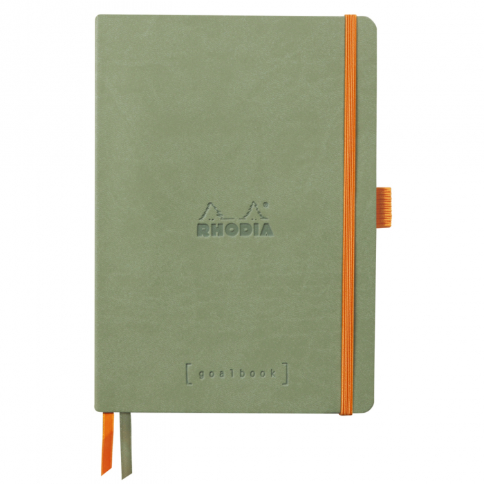 Caiet A5 Rhodia softcover Goalbook Celadron dot, 240 pag [1]
