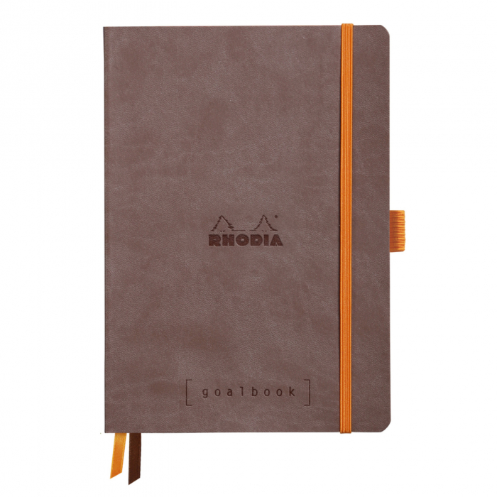 Caiet A5 Rhodia softcover Goalbook Chocolat dot, 240 pag [1]