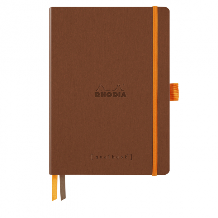 Caiet A5 Rhodia softcover Goalbook Copper dot, 240 pag [1]