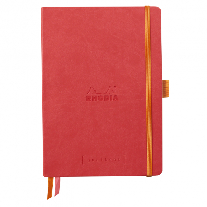 Caiet A5 Rhodia softcover Goalbook Coral dot, 240 pag [1]