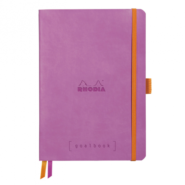 Caiet A5 Rhodia softcover Goalbook Lilac dot, 240 pag [1]