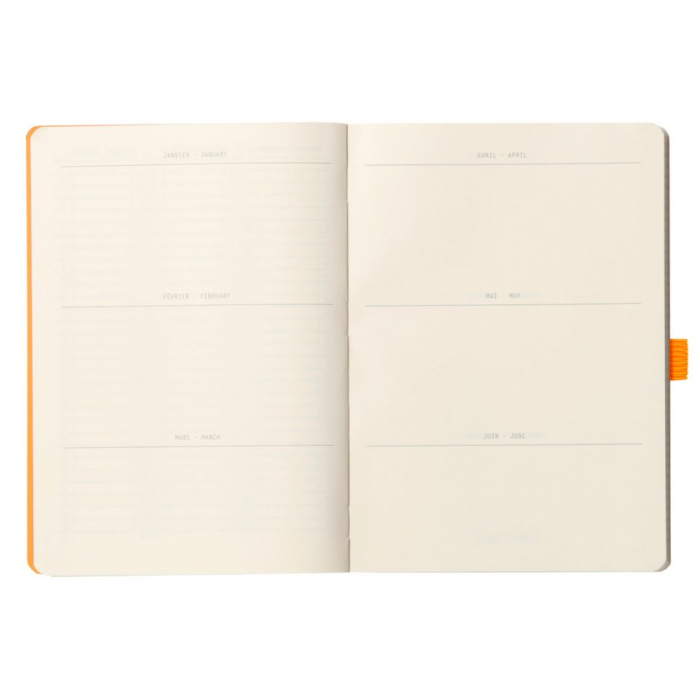 Caiet A5 Rhodia softcover Goalbook Midnight dot, 240 pag [5]