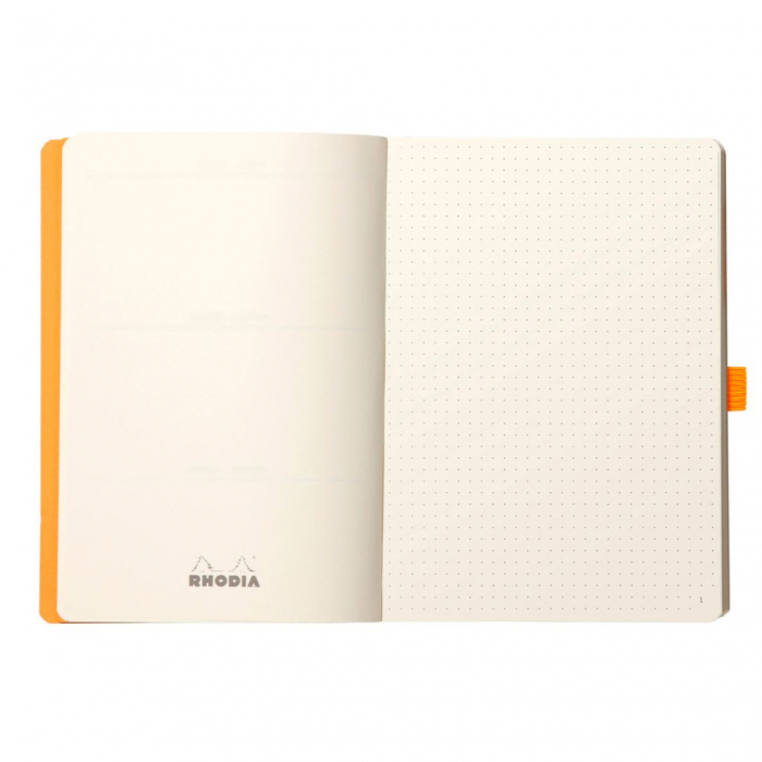 Caiet A5 Rhodia softcover Goalbook Midnight dot, 240 pag [3]