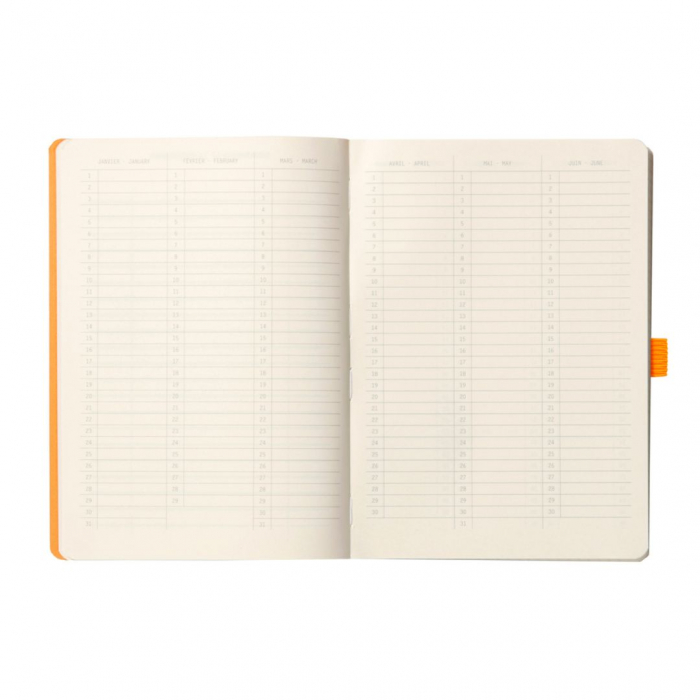 Caiet A5 Rhodia softcover Goalbook Midnight dot, 240 pag [4]
