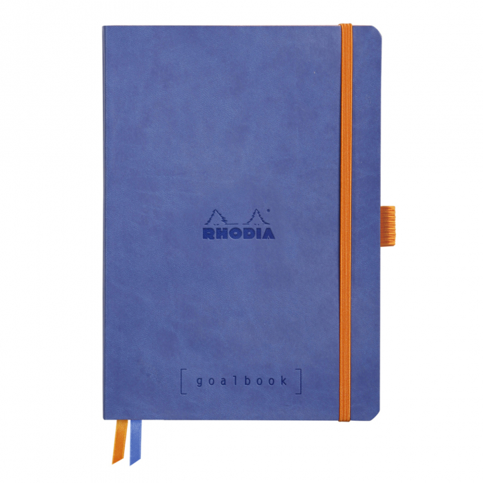 Caiet A5 Rhodia softcover Goalbook Sapphire dot, 240 pag [1]