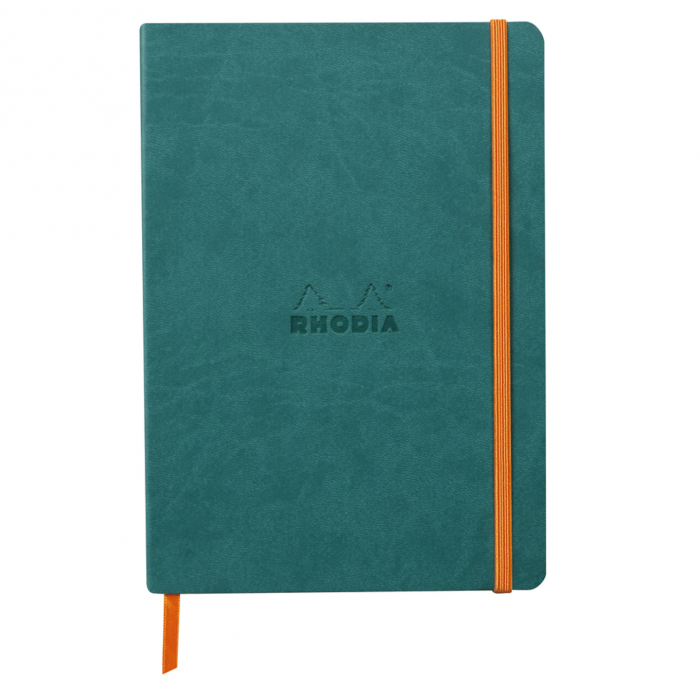 Caiet A5 Rhodia softcover Peacock dictando, 160 pag [1]