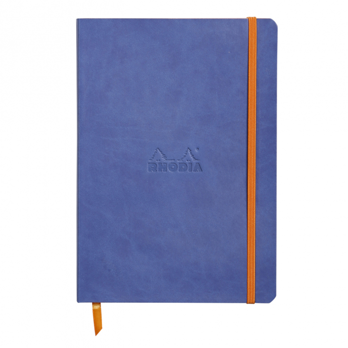 Caiet A5 Rhodia softcover Sapphire dictando,160 pag [1]