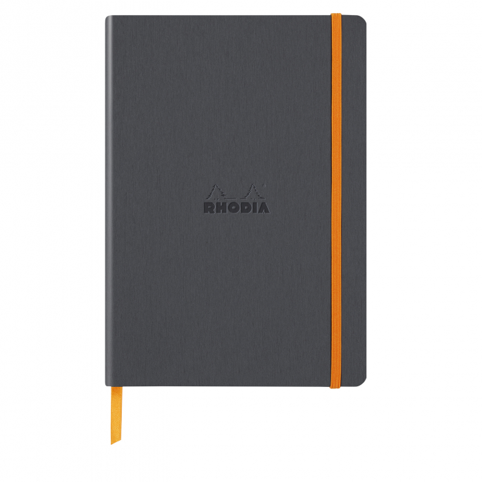 Caiet A5 Softcover Titanium dot, 160 pag, Rhodia [1]