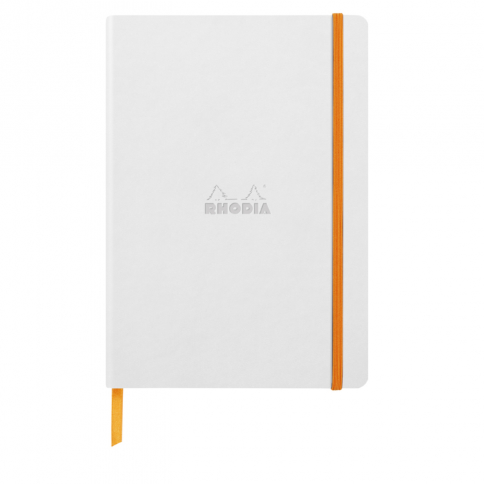 Caiet A5 Rhodia softcover White dot, 160 pag [1]