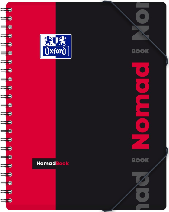 Caiet organizator Oxford Students Nomadbook AR, A4+ Spira 80 file, Oxford [2]
