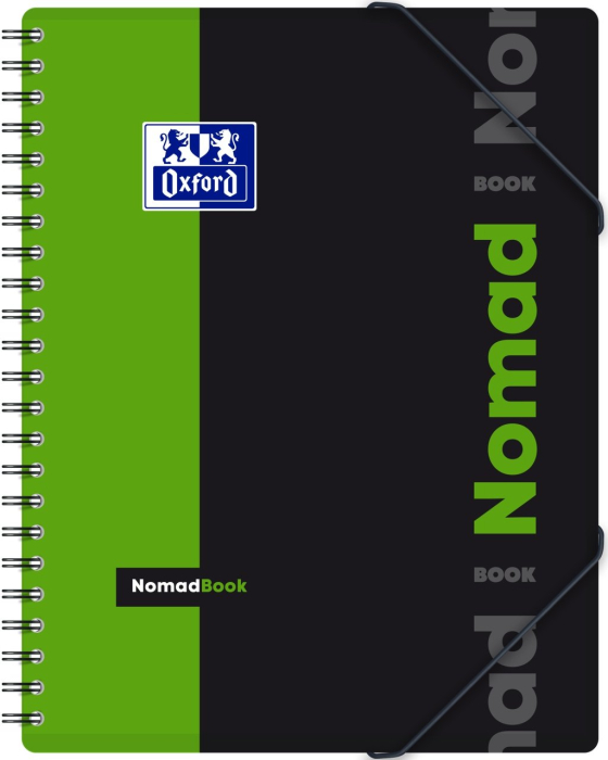 Caiet organizator Oxford Students Nomadbook AR, A4+ Spira 80 file, Oxford [3]