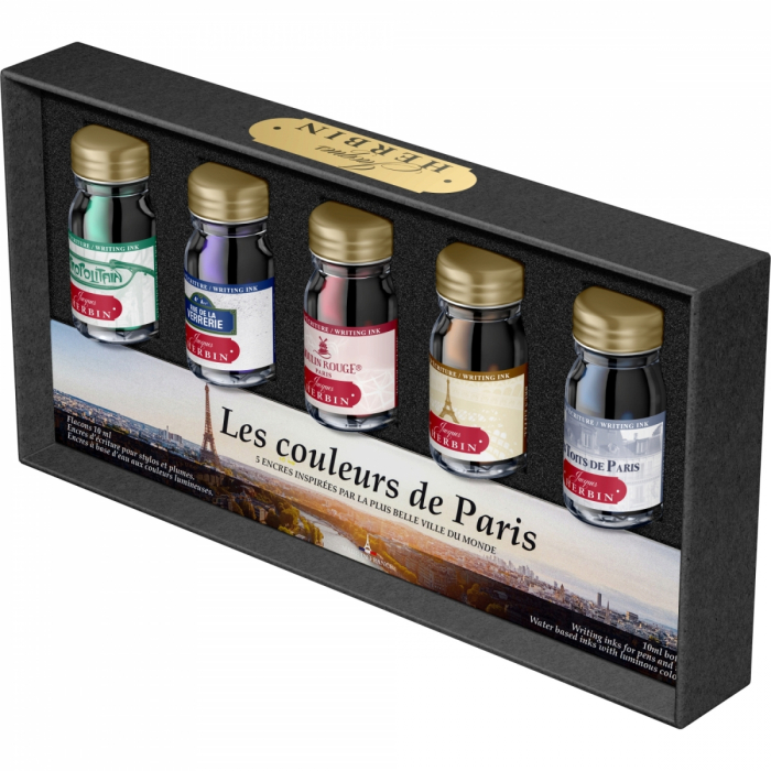 Set 5 Calimara 10 ml Jacques Herbin Writing Paris Colours, Jacques Herbin [3]