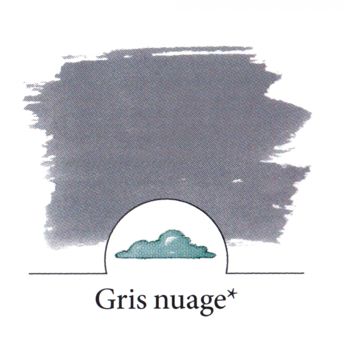 Calimara 100 ml The Pearl of Inks Gris Nuage, Jacques Herbin [2]