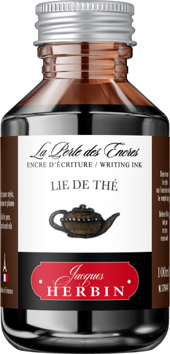 Calimara 100 ml The Pearl of Inks Lie de The, Jacques Herbin [1]