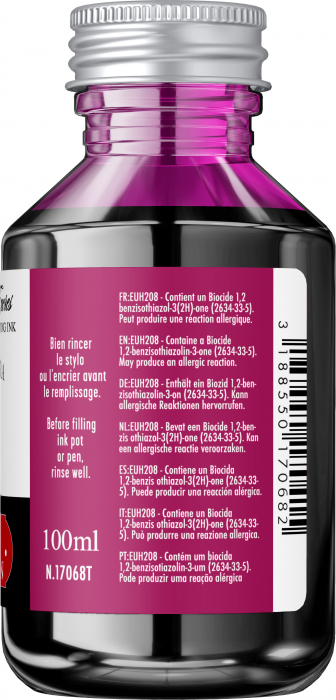 Calimara 100 ml The Pearl of Inks Rouge Opera, Jacques Herbin [4]