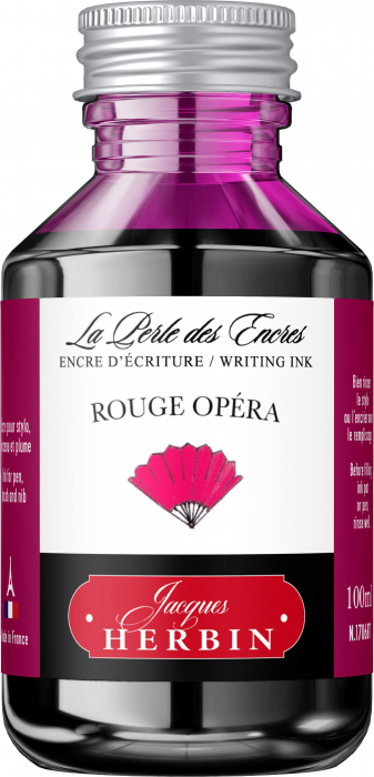 Calimara 100 ml The Pearl of Inks Rouge Opera, Jacques Herbin [1]