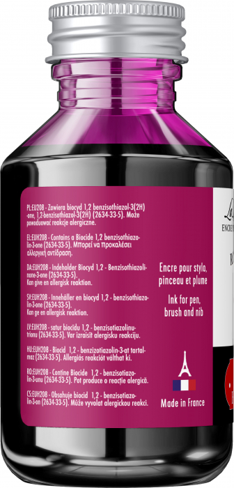 Calimara 100 ml The Pearl of Inks Rouge Opera, Jacques Herbin [3]