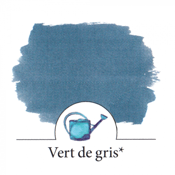 Calimara 100 ml The Pearl of Inks Vert de Gris, Jacques Herbin [2]