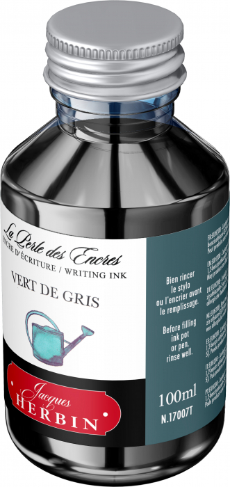 Calimara 100 ml The Pearl of Inks Vert de Gris, Jacques Herbin [3]
