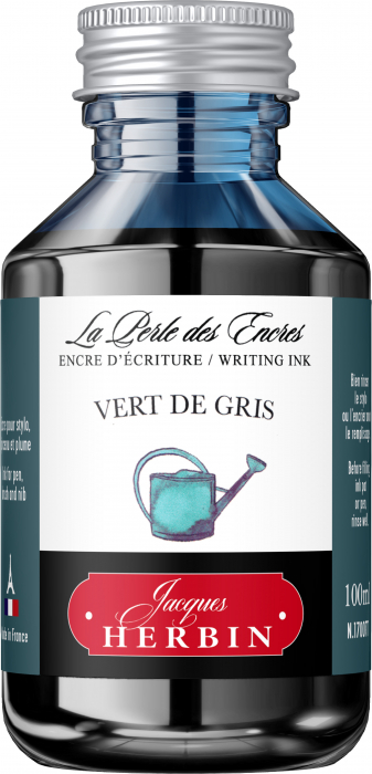 Calimara 100 ml The Pearl of Inks Vert de Gris, Jacques Herbin [1]
