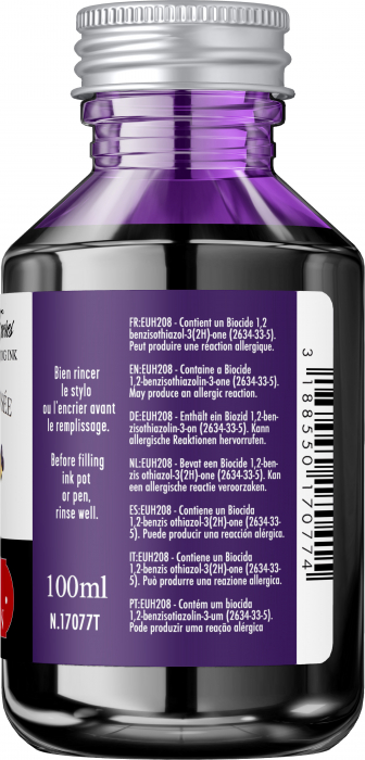 Calimara 100 ml The Pearl of Inks Violette Pensee, Jacques Herbin [5]