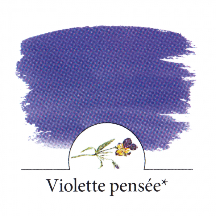 Calimara 100 ml The Pearl of Inks Violette Pensee, Jacques Herbin [2]