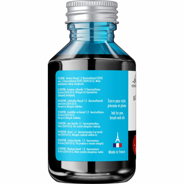 Calimara 100 ml Writing The Pearl of Inks Blue Pervenche, Jacques Herbin [4]