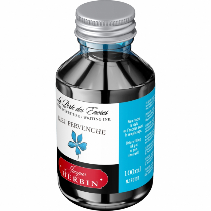 Calimara 100 ml Writing The Pearl of Inks Blue Pervenche, Jacques Herbin [3]