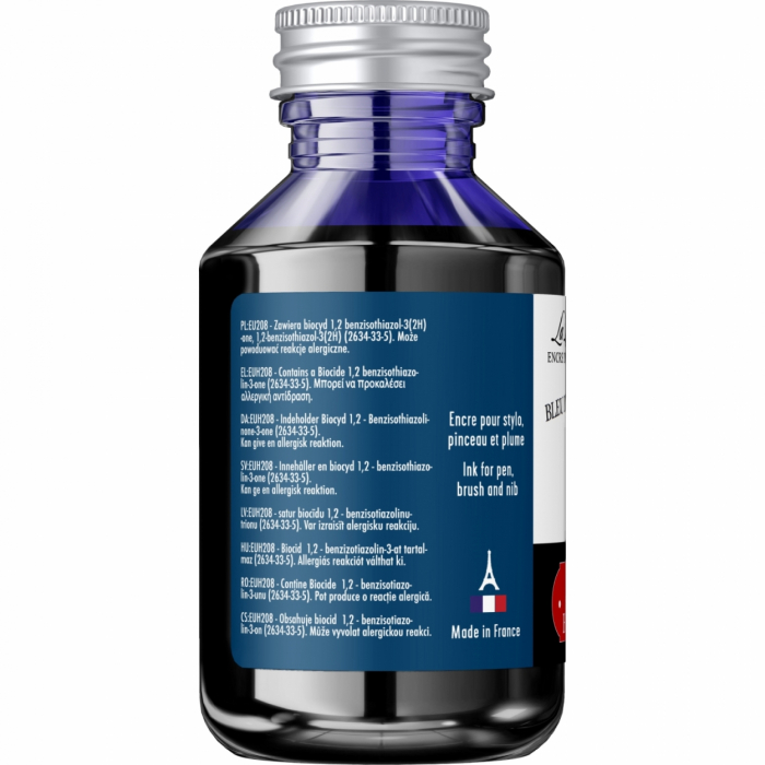 Calimara 100 ml Writing The Pearl of Inks Bleu des Profondeurs, Jacques Herbin [4]