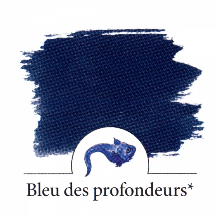 Calimara 100 ml Writing The Pearl of Inks Bleu des Profondeurs, Jacques Herbin [2]