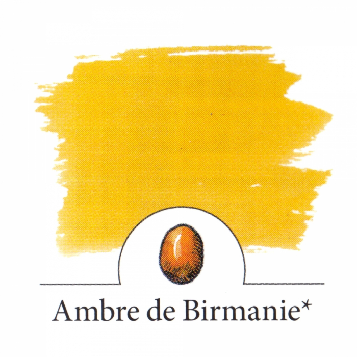 Calimara 100 ml Writing The Pearl of Inks Ambre de Birmanie, Jacques Herbin [2]