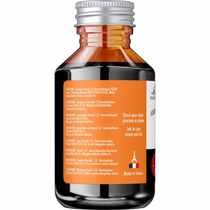 Calimara 100 ml Writing The Pearl of Inks Ambre de Birmanie, Jacques Herbin [4]