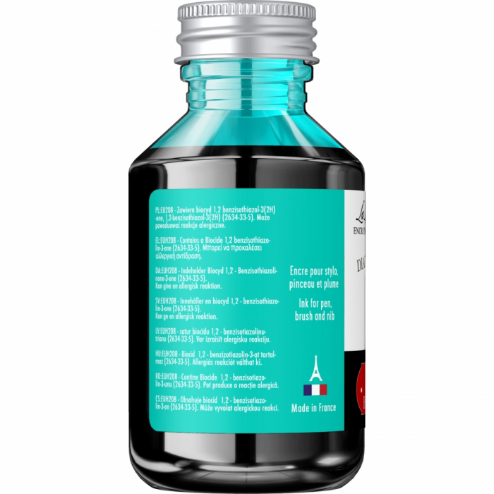 Calimara 100 ml Writing The Pearl of Inks Diabolo Menthe, Jacques Herbin [4]