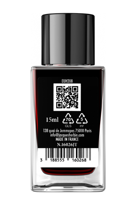 Calimara 15 ml Prestige 1670 Rouge Hematite, Jacques Herbin [5]