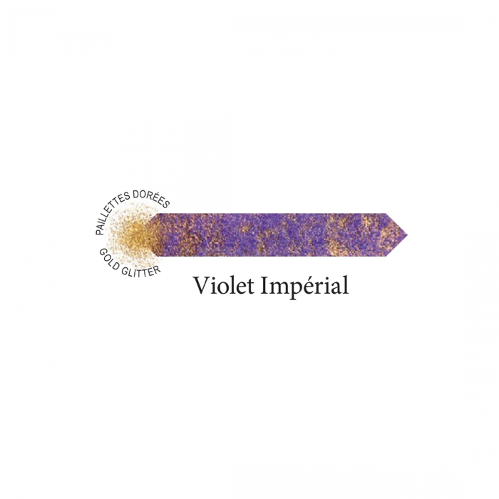 Calimara 15 ml Prestige 1670 Violet Imperial, Jacques Herbin [2]