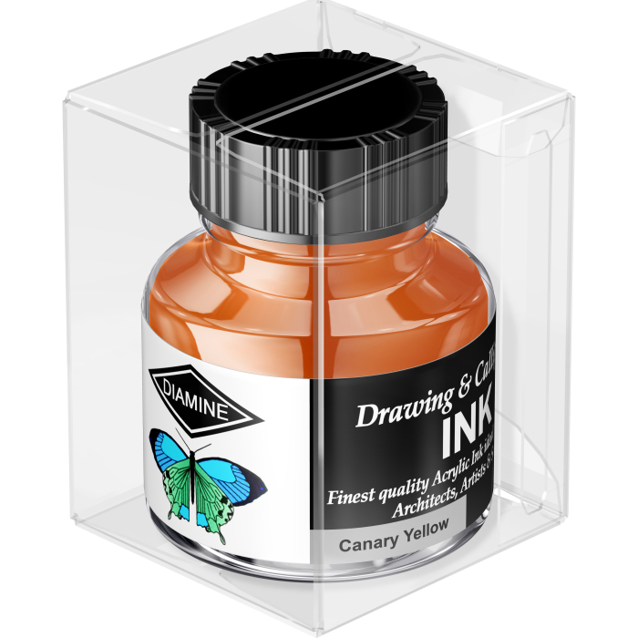 Calimara 30 ml Calligraphy - Canary yellow Diamine [5]