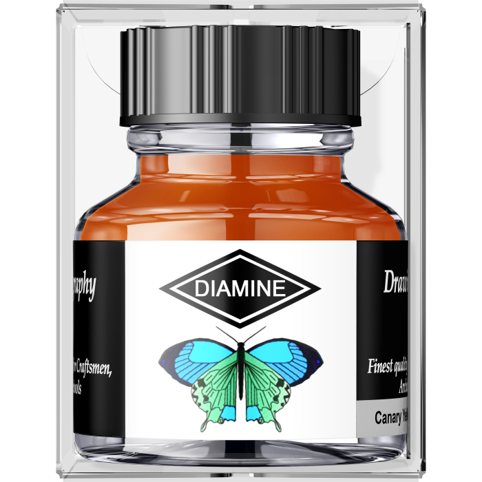 Calimara 30 ml Calligraphy - Canary yellow Diamine [4]