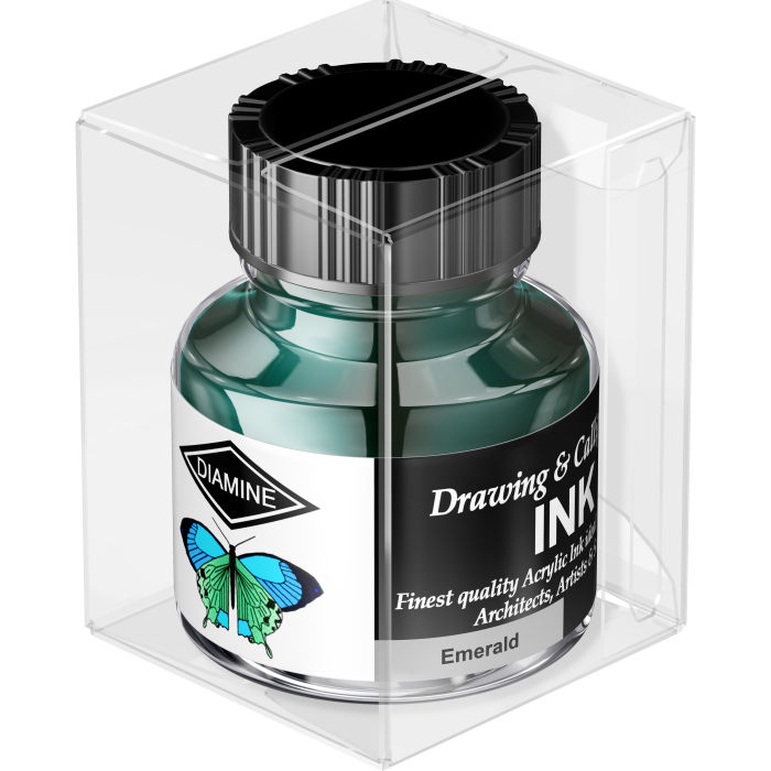 Calimara 30 ml Calligraphy - Emerald Diamine [5]