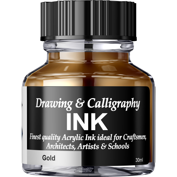 Calimara 30 ml Calligraphy - Gold Diamine [2]