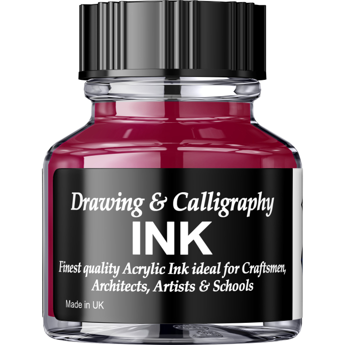 Calimara 30 ml Calligraphy - Hot pink Diamine [3]