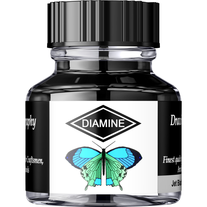 Calimara 30 ml Calligraphy - Jet black Diamine [1]
