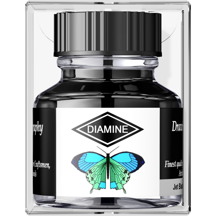 Calimara 30 ml Calligraphy - Jet black Diamine [4]