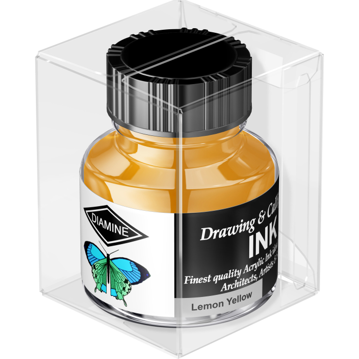 Calimara 30 ml Calligraphy - Lemon yellow Diamine [5]