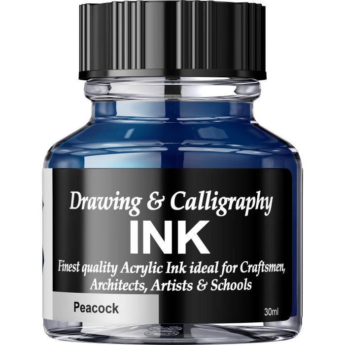 Calimara 30 ml Calligraphy - Peacock Diamine [2]