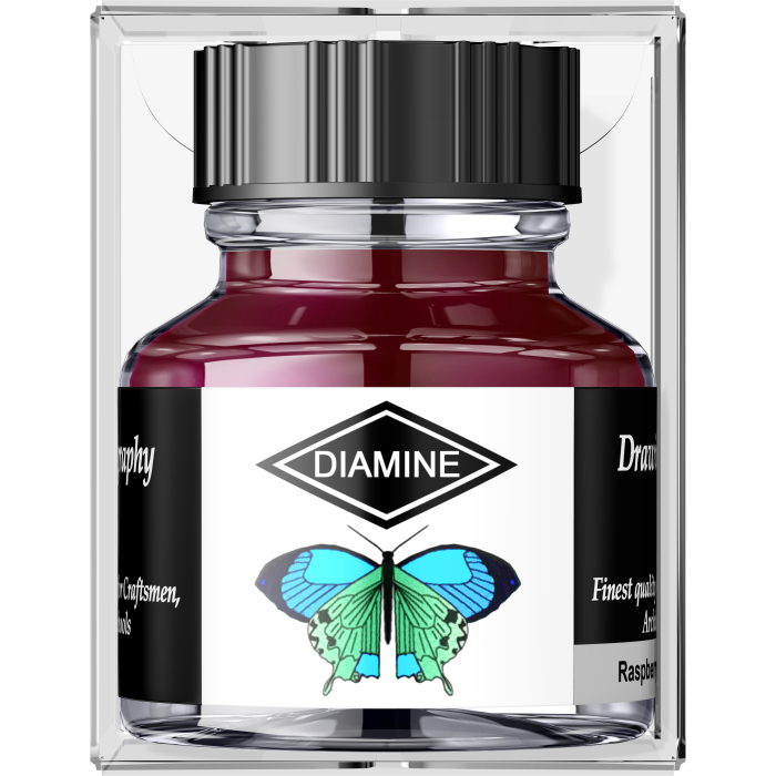 Calimara 30 ml Calligraphy - Raspberry Diamine [4]