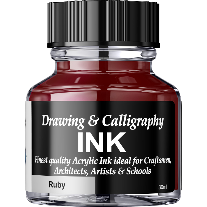 Calimara 30 ml Calligraphy - Ruby Diamine [2]