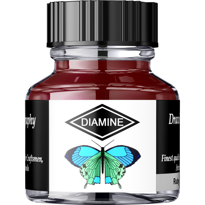 Calimara 30 ml Calligraphy - Ruby Diamine [1]