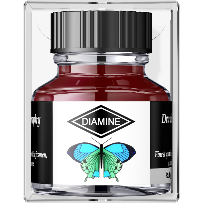 Calimara 30 ml Calligraphy - Ruby Diamine [4]