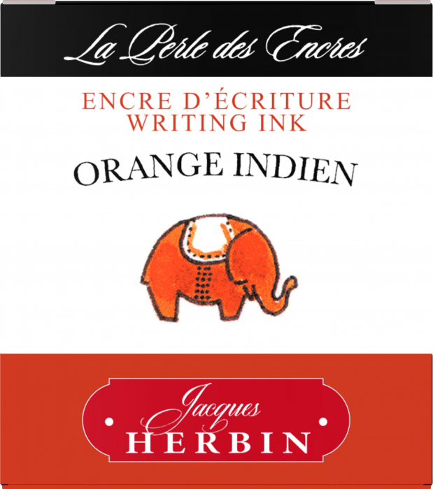 Calimara 30 ml Orange Indien Jacques Herbin [3]