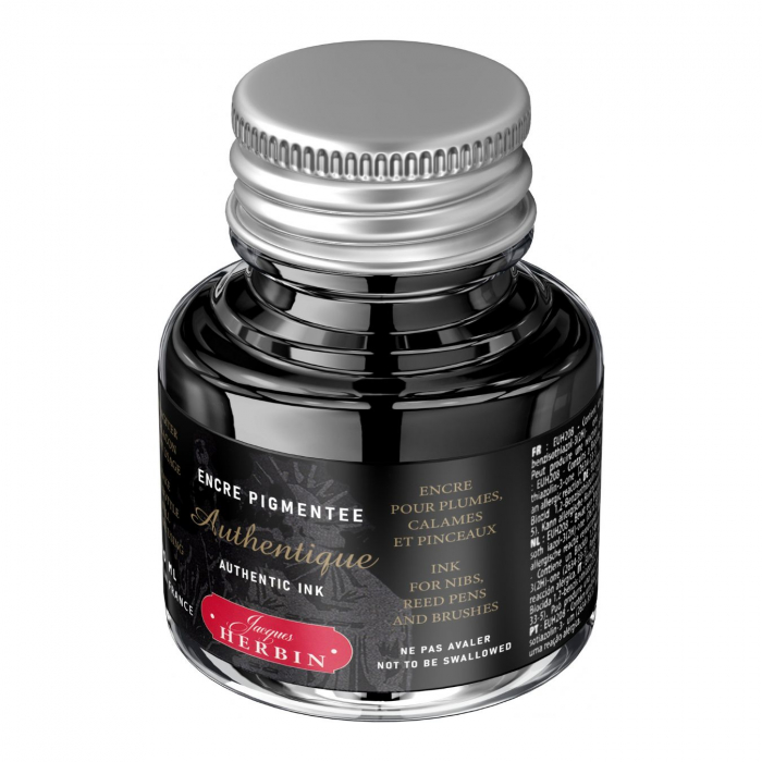 Calimara 30 ml Pigmented Authentique Noir Jacques Herbin [2]